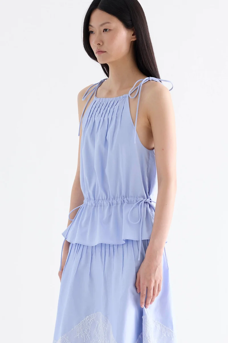 ذا اديتورز ماركت Amalfi Tie-Strap Halter Top