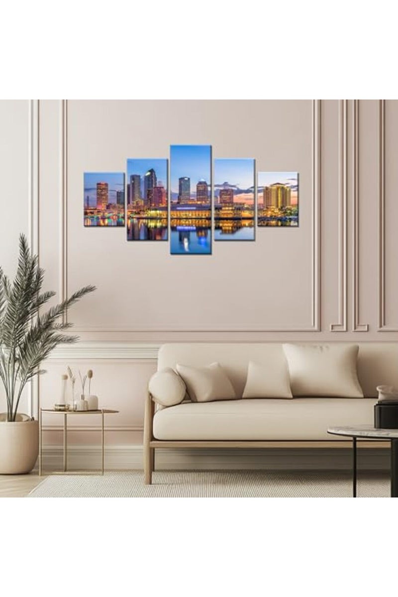 Artbrush Tower Tampa Skyline Wall Art - Image 5