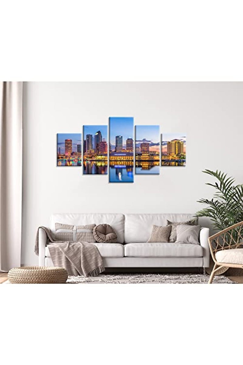 Artbrush Tower Tampa Skyline Wall Art - Image 3