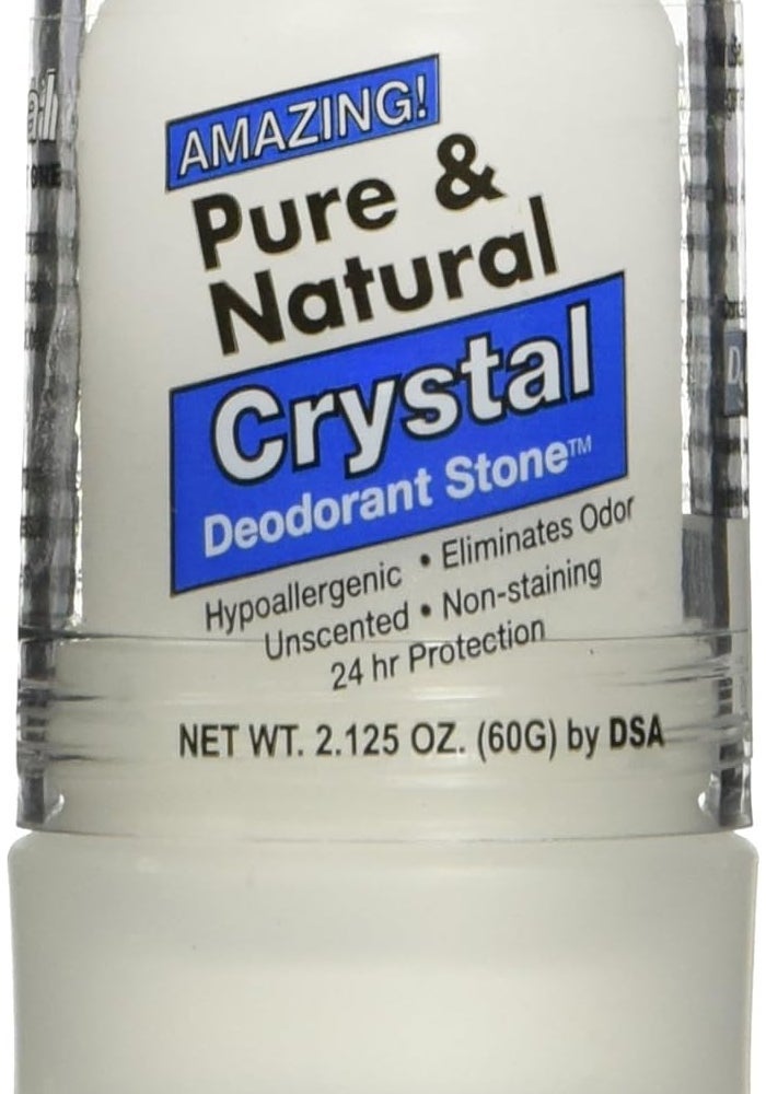 Thai Deodorant Stone Pure and Natural Crystal Mini Stick, 2.125 Ounce - Image 1