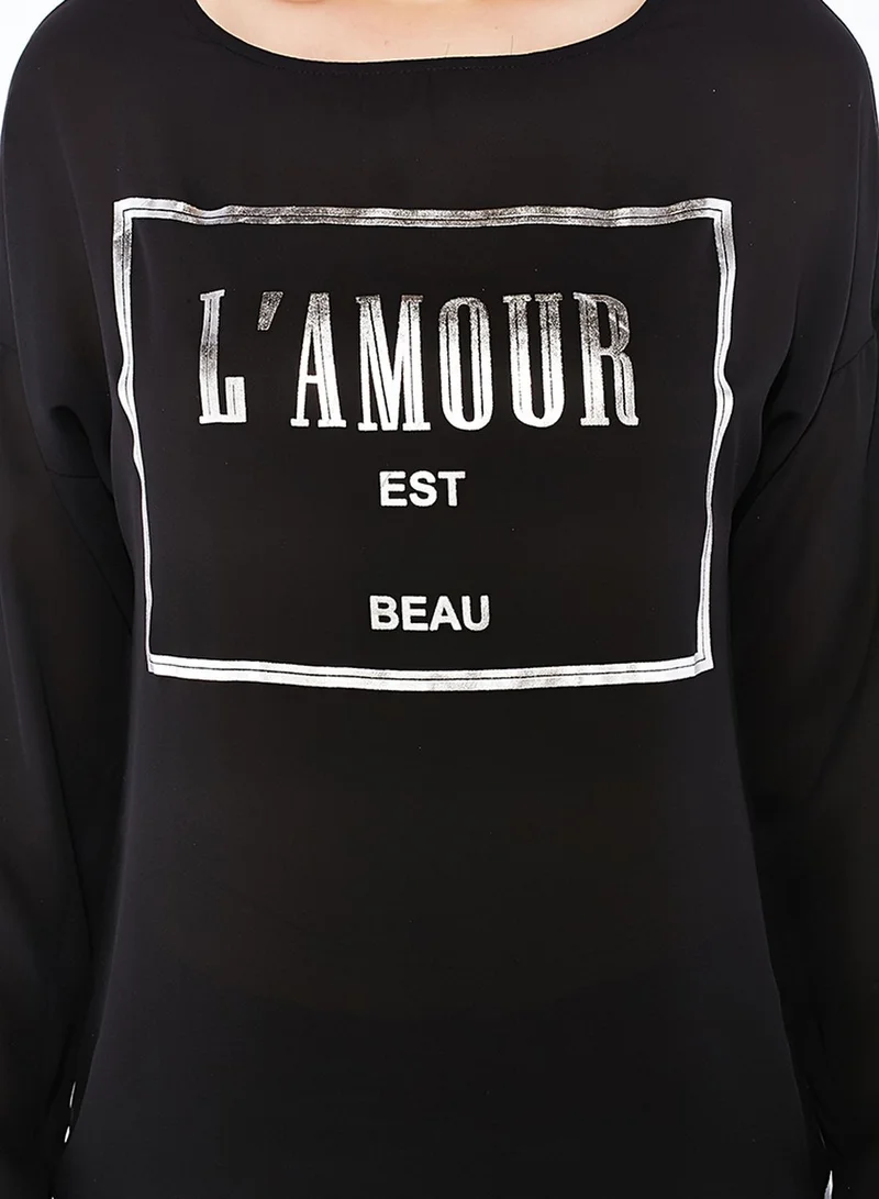 Ginger L'Amour Print T-Shirt