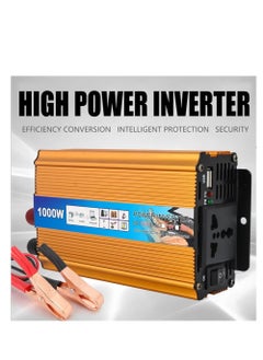 EzzySo 1000W Car Power Inverter DC 12V to AC 220V Converter Modified Sine Wave Inverter High Frequency Watt Power Charger Inverter  - Image 4