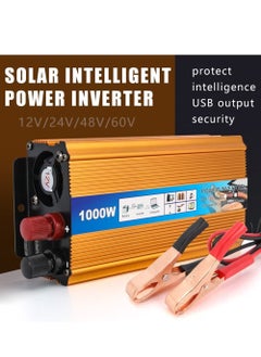 EzzySo 1000W Car Power Inverter DC 12V to AC 220V Converter Modified Sine Wave Inverter High Frequency Watt Power Charger Inverter  - Image 2