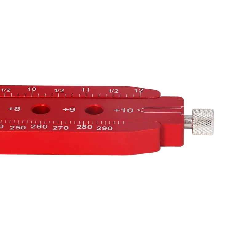 Aluminum Alloy Woodworking Circle Ruler Carpenter Drawing Tool - Image 5