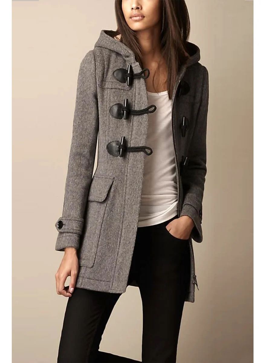 Barbora Casual Winter Cashmere Women's Coat