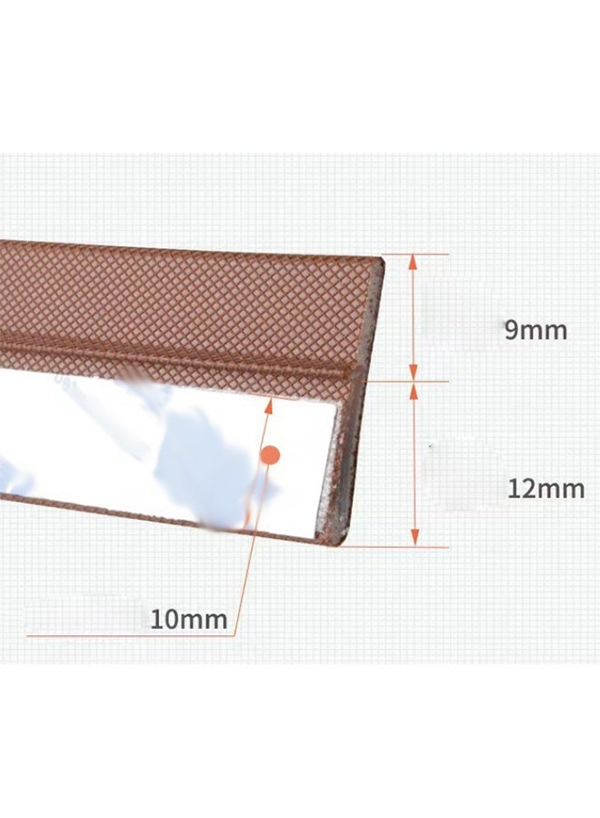 Wardrobe seals Cabinets Cabinets Glass Cabinets Display Cabinet Stops Filling Rubber Strips Door Gap Filling Rubber Strips Cabinet Door Dust Strips are Suitable for Bedrooms, Kitchens, Offices, Bathrooms - Image 3