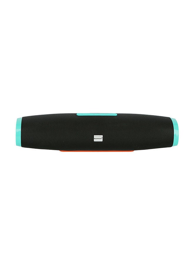 NIBEMINENT Portable Bluetooth Speaker Black/Green/Orange - Image 1