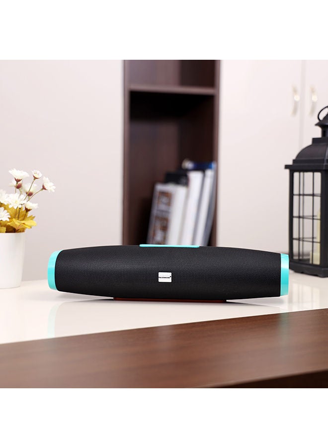 NIBEMINENT Portable Bluetooth Speaker Black/Green/Orange - Image 5