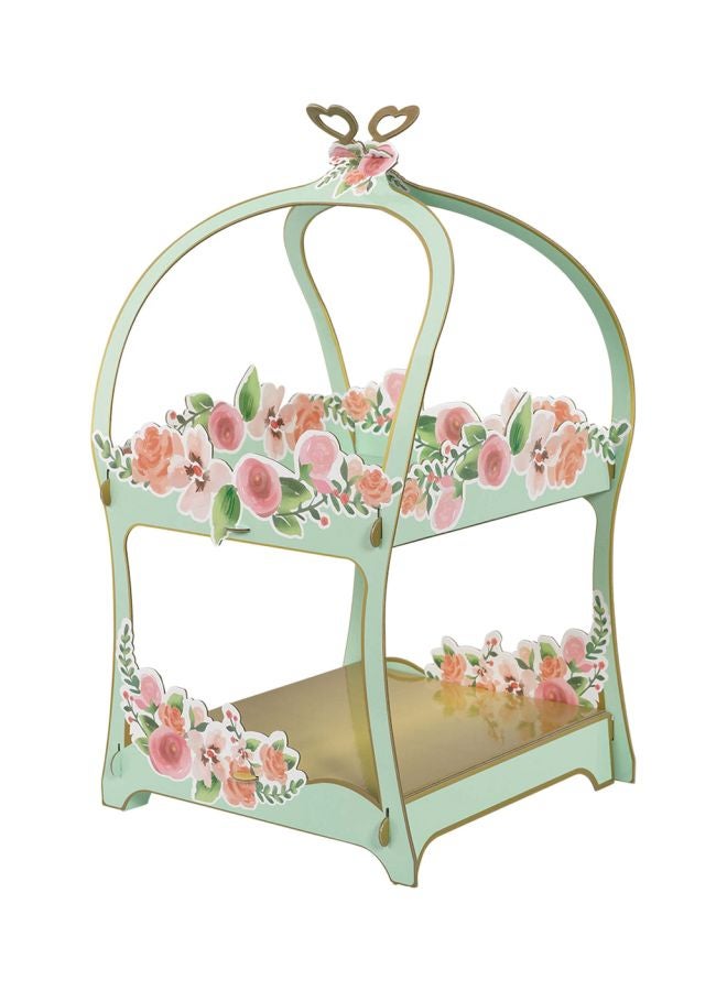 Amscan Mint To Be Treat Stand - Image 1