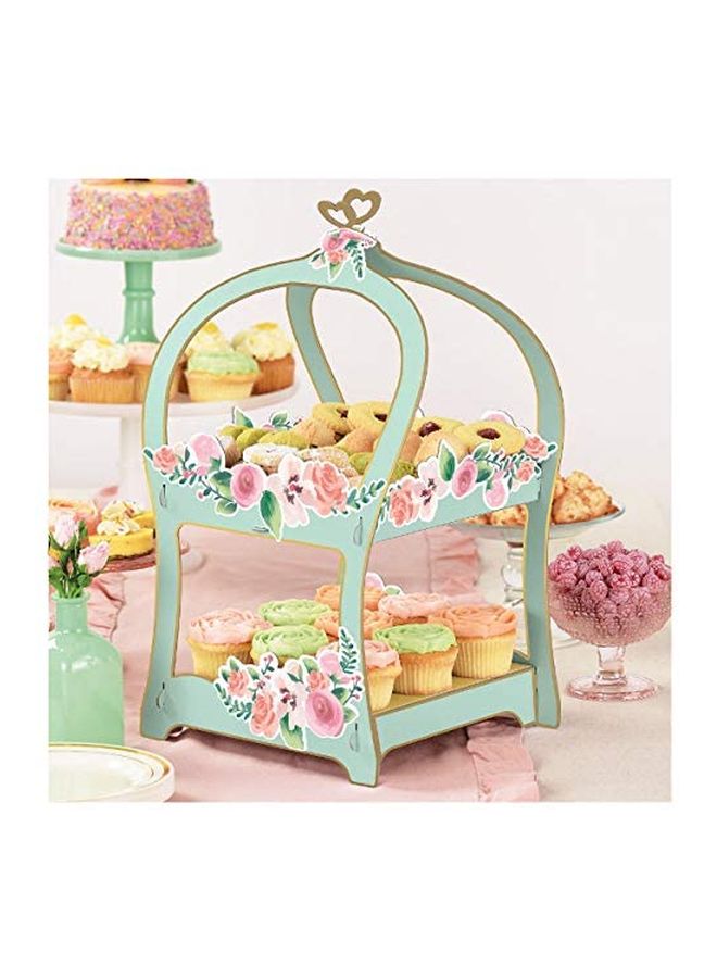 Amscan Mint To Be Treat Stand - Image 2