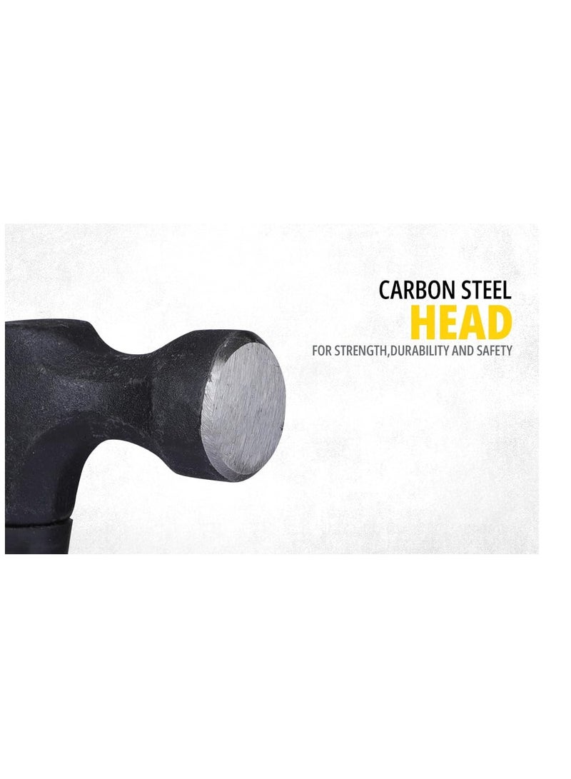 Stanley STANLEY 51-152 Claw Hammer with Steel Shaft for Masonry, Woodwork, Fittings for Home, DIY, Mechanic, Industrial & Professional Use, GREY & BLACK  - Image 3