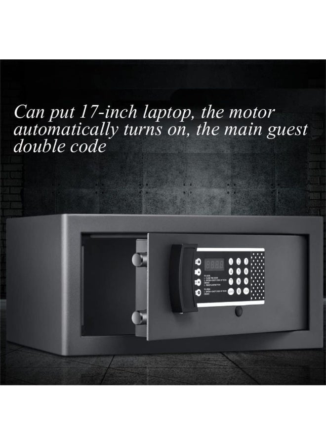 TAPIT Safe Box Fireproof Waterproof Heavy Duty SAfe for Home Use Removable Inner Cabinet and Shelf Anti-Theft Digital SafE BoX for Office Hotel 21x43x36cm - Image 3