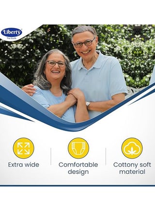 Premium Adult Diaper Pants Extra Large Xl 10 Count Waist Size 96-165Cm 38-65 Inches Unisex Leak Proof Pack Of 1 - view 4