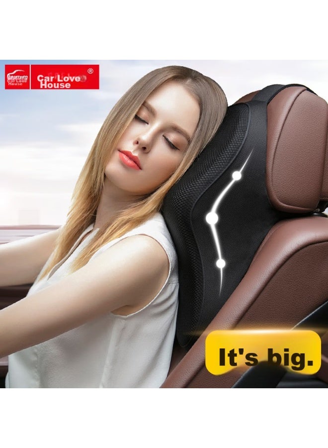 ICAROOM Aichewu Car Headrest, Space Memory Foam Neck Pillow, Car Headrest, Seat Backrest Pillow, Shoulder Pillow, Car Cushion - Image 1