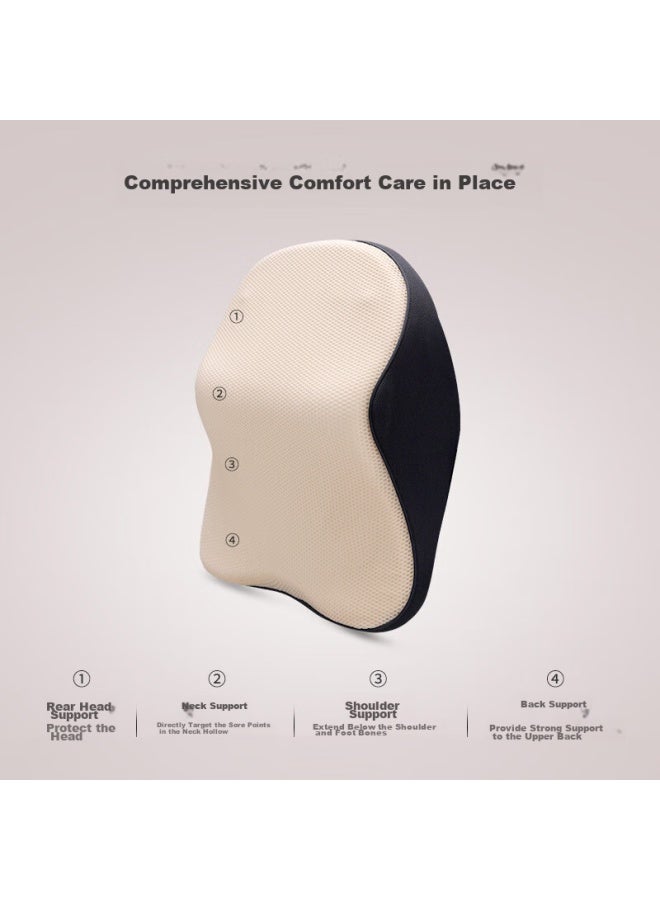 ICAROOM Aichewu Car Headrest, Space Memory Foam Neck Pillow, Car Headrest, Seat Backrest Pillow, Shoulder Pillow, Car Cushion - Image 3