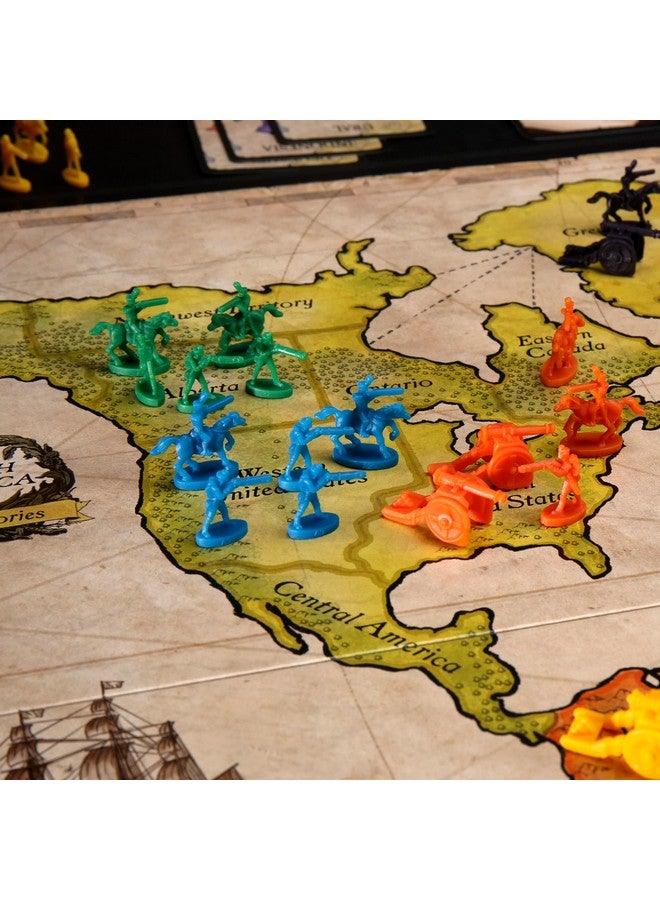 RISK Hasbro Gaming Risk Game, Strategy Board Game; Updated Figures Improved Mission Cards; War Crates; for Children Aged 10 and Up, 2-5 Players, Multicolor - Image 5