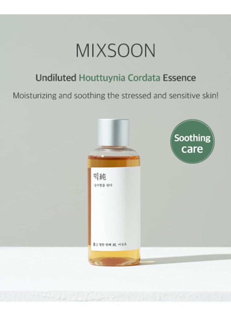 mixsoon Heartleaf Essence 100Ml, Soothing Irritated Skin, Moisturizing, For Sensitive & Dehydrated Skin, Relieve Redness, Clean Beauty, Natural Ingredient, All Age, Korean Skincare - Image 2