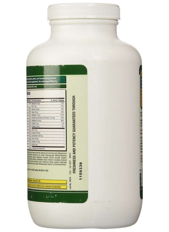 Adults, 50 plus Mature Multi Vitamins & Minerals, 400-Count Tablets