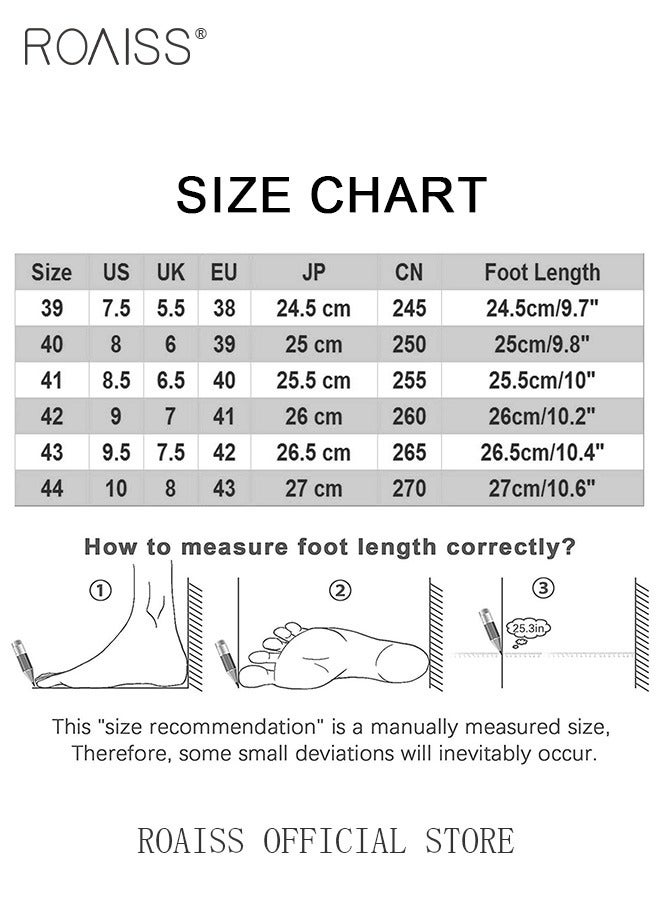 roaiss Men High Top Martin Boots Workwear Style Sneakers Chelsea Boots Waterproof Non Slip Wear Resistant Motorcycle Shoes - Image 3