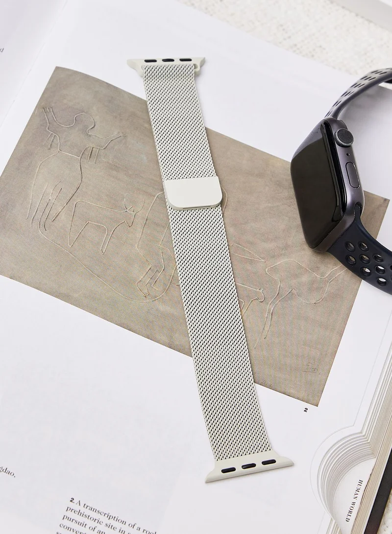 COCONUT LANE Magnetic Chain Apple Watch Strap 38/40Mm