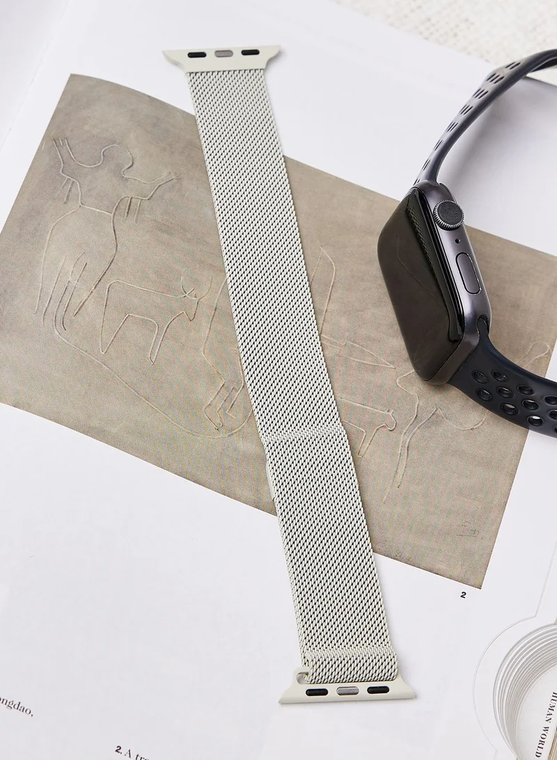 COCONUT LANE Magnetic Chain Apple Watch Strap 38/40Mm