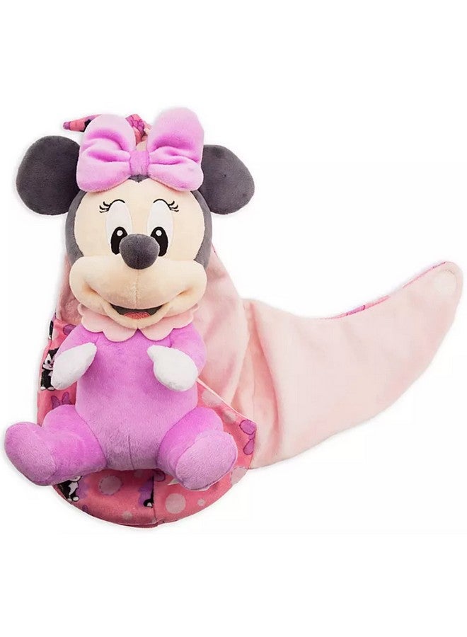 Disney Parks Exclusive - Plush Pillow - Baby in Blanket Pouch Minnie 10 Inch - Image 2
