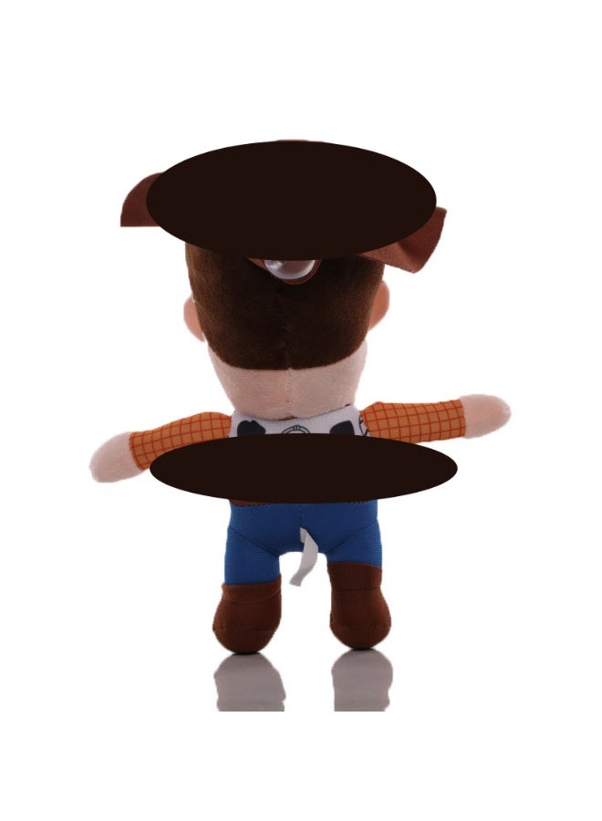 Pull-String Sheriff Cowboy Doll - Vintage Toy Figure with Hat，Large and Adorable Plush Toy Doll - A Premier Birthday Gift and All - Around Decor for Bedroom, Living Room, Desk and Office, Doubling as a Stress - Busting Companion 25 cm - Image 2