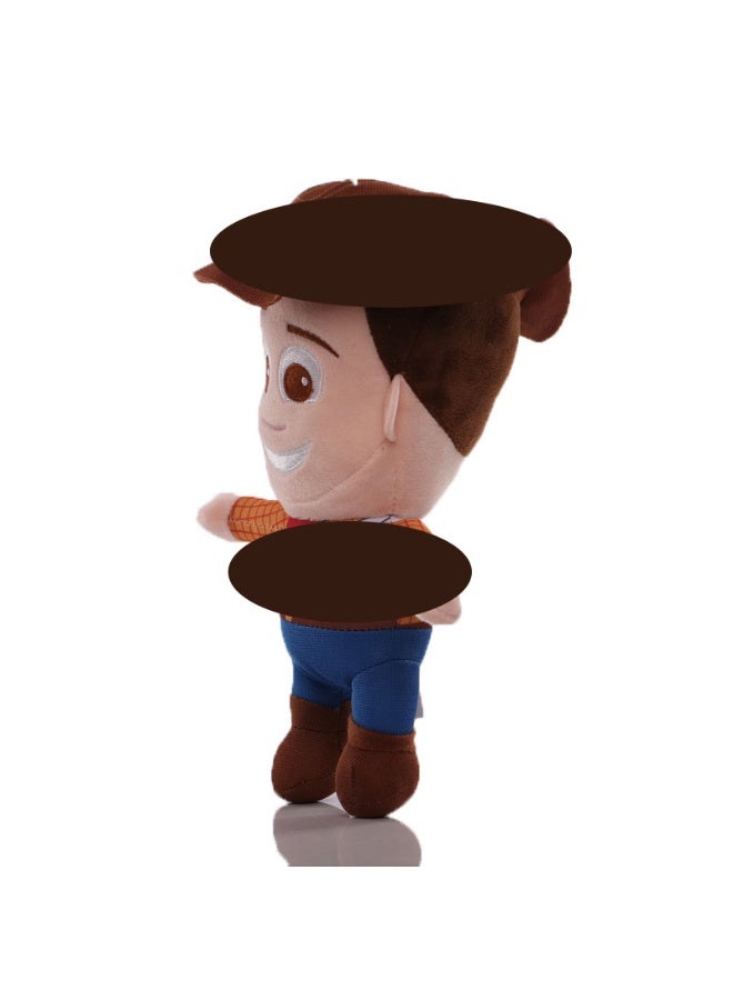 Pull-String Sheriff Cowboy Doll - Vintage Toy Figure with Hat，Large and Adorable Plush Toy Doll - A Premier Birthday Gift and All - Around Decor for Bedroom, Living Room, Desk and Office, Doubling as a Stress - Busting Companion 25 cm - Image 1