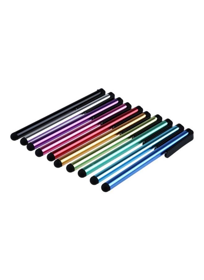 NIBEMINENT 10-Piece Universal Touch Screen Pens Blue/Red/Gold  - Image 2