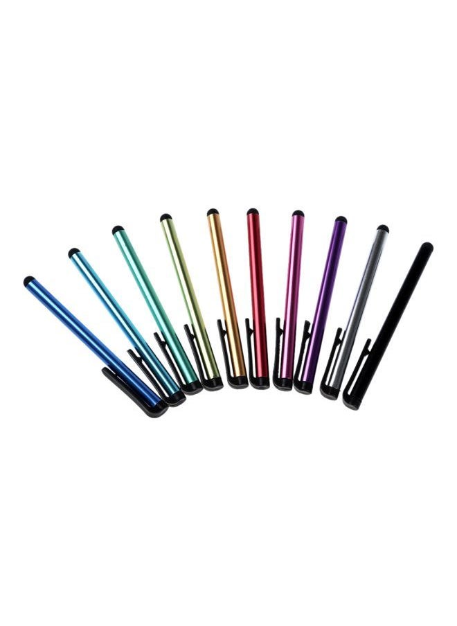 NIBEMINENT 10-Piece Universal Touch Screen Pens Blue/Red/Gold  - Image 3