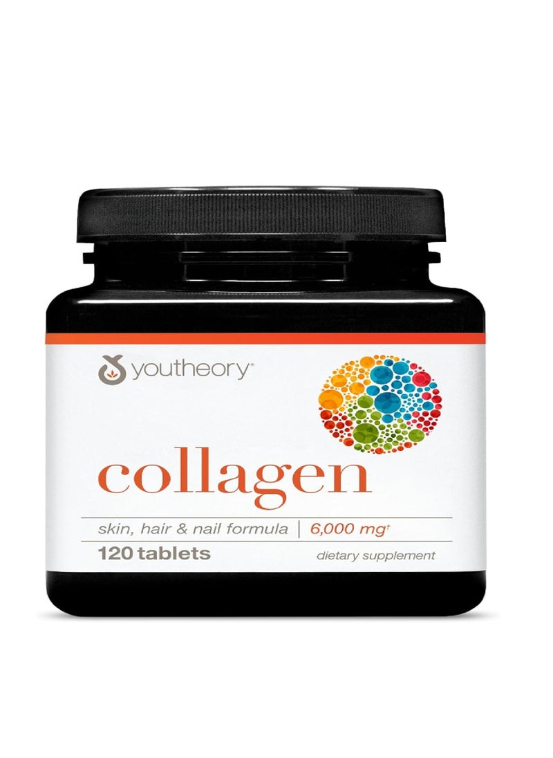 youtheory Youtheory Collagen 6,000 mg 120 Tablets 