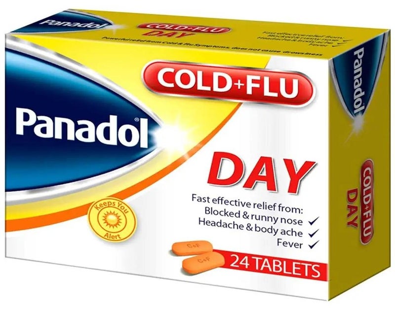 Panadol Cold+Flu Day Caplets 24's