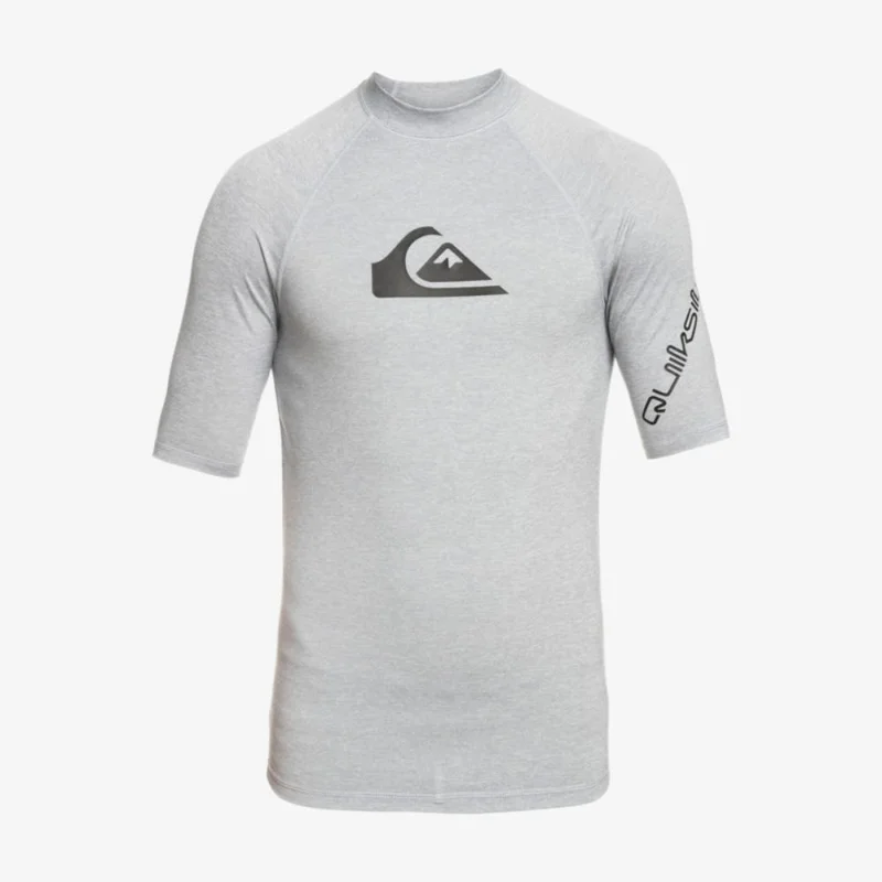 كويك سيلفر All Time Short Sleeve UPF 50 Rash Vest - Men