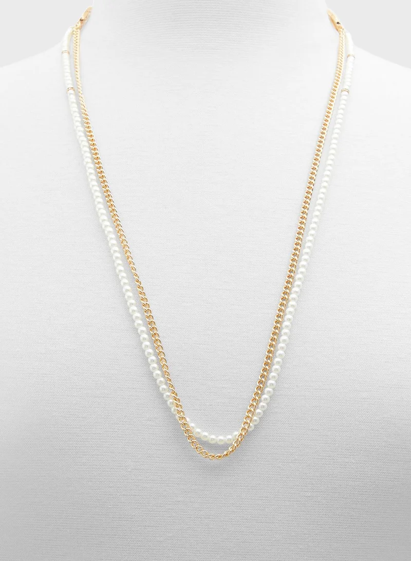 ALDO Inkberry Body Chain Necklaces