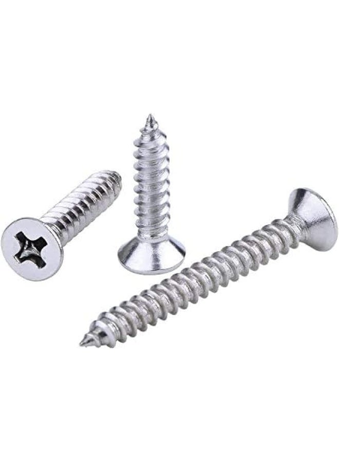 H.T.E Self Tapping Screw Kit Assorted Sizes 450 Pieces - Image 1