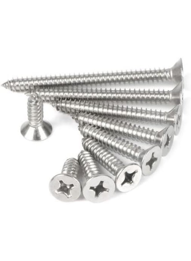 H.T.E Self Tapping Screw Kit Assorted Sizes 450 Pieces - Image 3