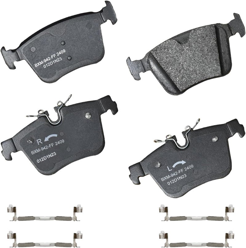 Bendix وسادات فرامل خلفية شبه معدنية SBM2409 الممتازة لطرازات مختارة من فولفو C40 Recharge، S60، S90، V60، V60 Cross Country، V90 Cross Country، XC40 Recharge، XC60، XC90 - Image 1