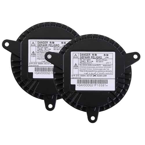 Oskkude 2PCS 25794777 Xenon HID Headlight Ballast Control Unit fit for Chevrolet Camaro 2010-2013, for Cadillac CTS 2008-2014 2.0L 3.6L 6.2L Xenon Headlight Ballast Control Unit Module Assembly - Image 1