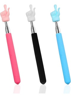 erorex Telescopic Teacher Pointers 3 Pieces Extendable Hand Pointers Retractable Classroom Presentation Sticks  - Image 1