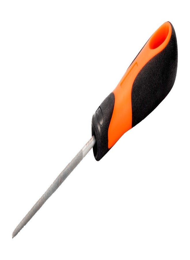 Bahco 1-230-06-1-2 Round File with Ergonomic Handle, 6-Inch, 33 TPI - Image 1