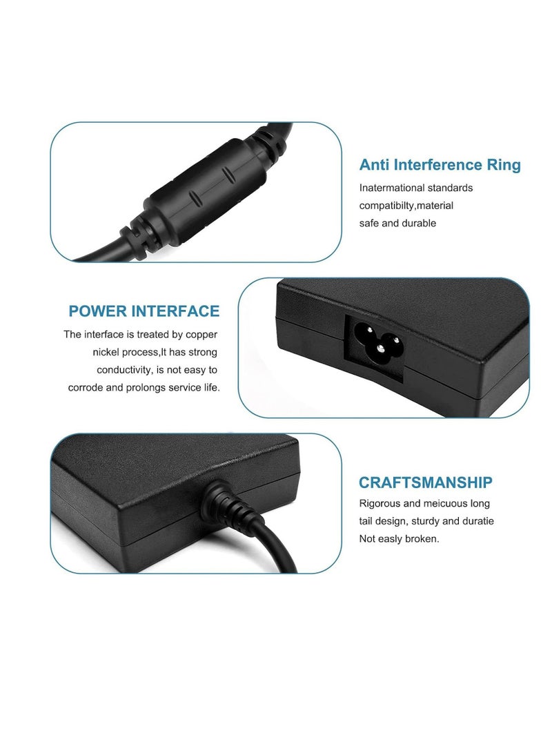 Terabyte 130W 19.5V 6.7A Laptop Notebook Power Adapter For Dell 7.4 x 5.0, Plug:UK Plug - Image 3