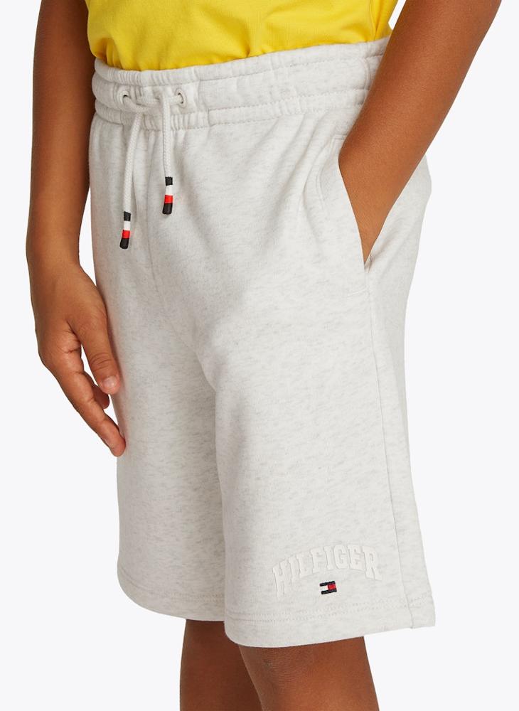 TOMMY HILFIGER Kids Drawstring Varsity Sweatshorts  - Image 3