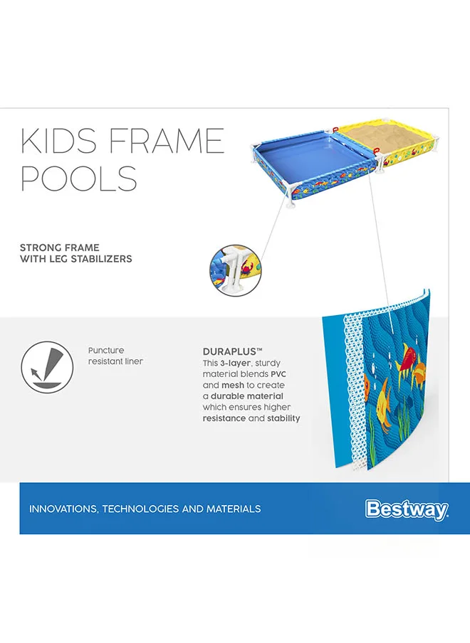 بست واي Frame Pool And Sandpit 213x122x305 Cm