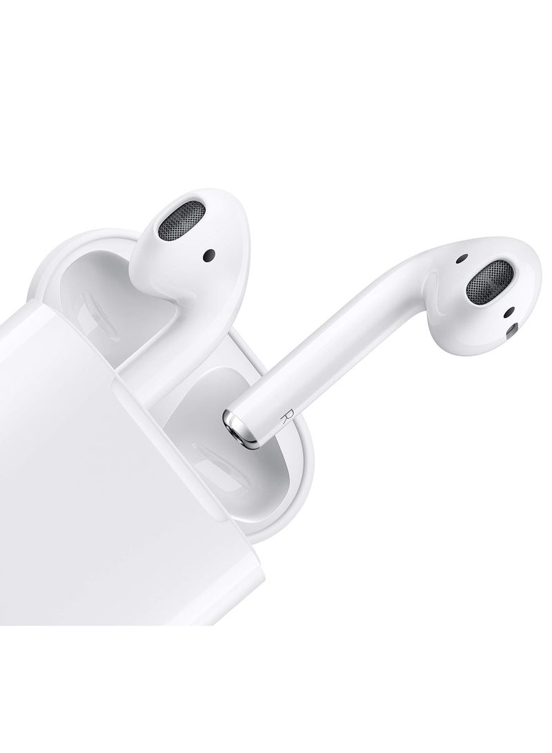 REBENUO True Wireless Bluetooth Earpods Headset with Wireless Charging (White, Version 5.0) - 80 Hours Standby, 400mAh Charging Box - Image 3