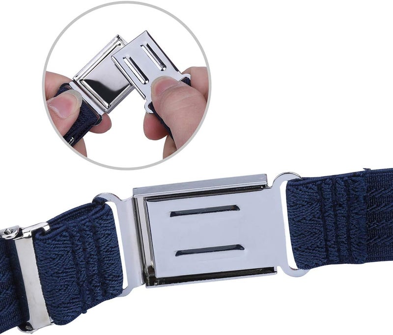 WELROG Kids Adjustable Magnetic Belt for Boys - Girls Elastic Stretch Buckle Belts Toddler - Image 5