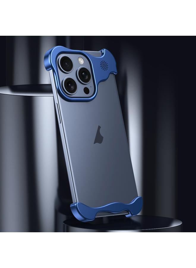 اس-توب جراب لهاتف iPhone 12 Pro Max مصنوع من سبائك عطري بدون إطار - Image 2