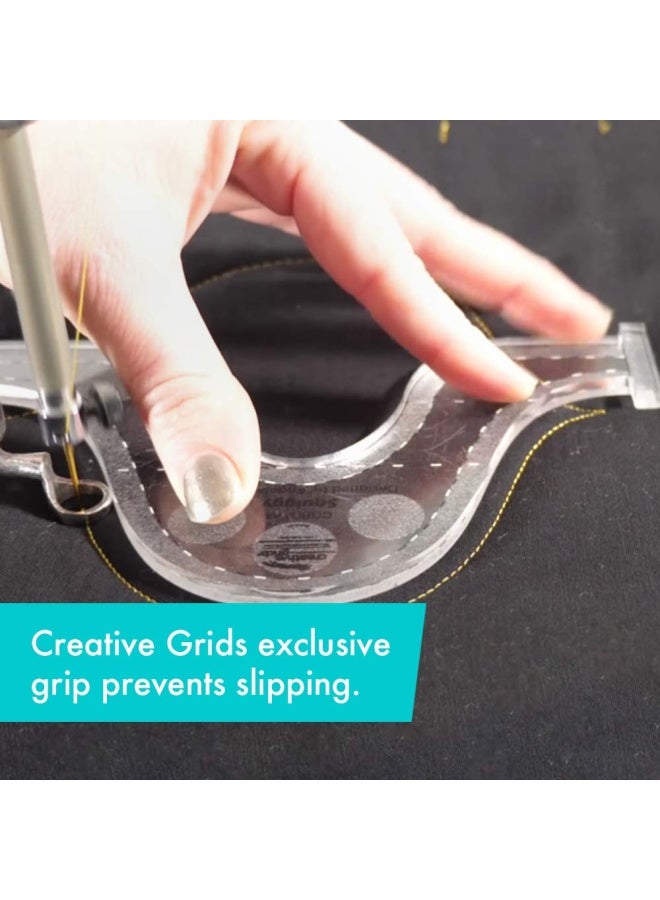 Creative Grids Machine Quilting Tool - Squiggy - CGRQTA4 - Image 4