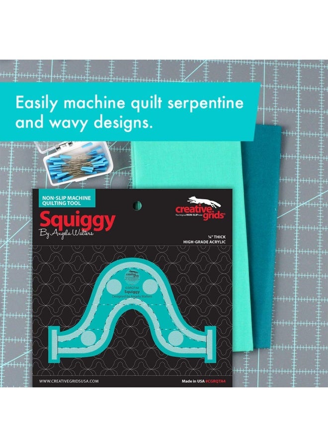 Creative Grids Machine Quilting Tool - Squiggy - CGRQTA4 - Image 3