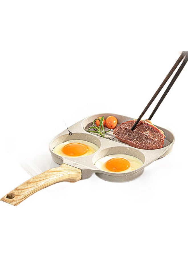 JD.com Jd Jingzao Breakfast Pan, Household Breakfast Plate, 3-In Multifunctional Non-Stick Frying Pan For Eggs And Steak, Maifanshi Color, 19Cm - Image 3