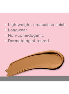 Neutrogena Healthy Skin Radiant Brightening Cream With Peptides & Vitamin E Antioxidant Lightweight Perfecting Concealer Cream Non Comedogenic Golden Medium/Deep 01 With Warm Undertones 0.24 Oz  - Image 5